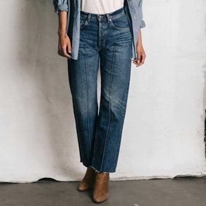 Imogene + Willie Wyatt Straight Leg Jeans Montrose Raw Hem - Trade or Sell